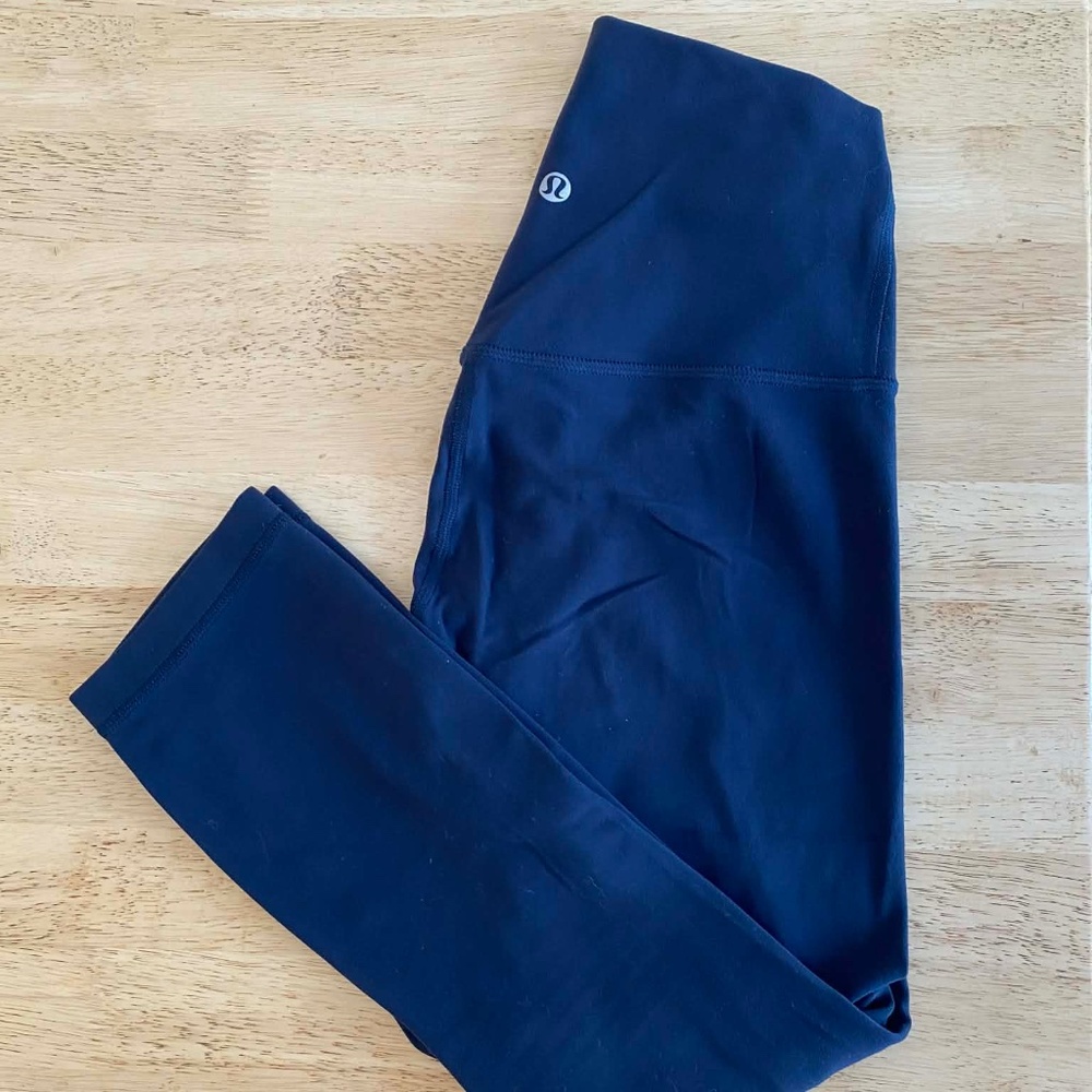 Lululemon Align High Rise Crop 21 - Taille 2  True navy